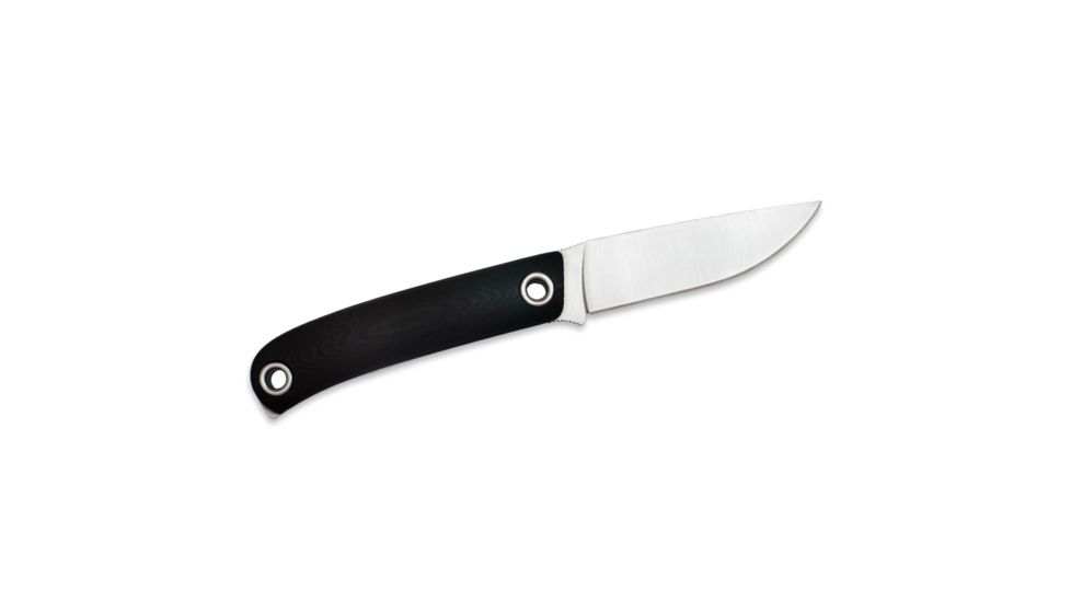 Manly Patriot D2 Fixed Blade Knife, Black, Small, 02ML001