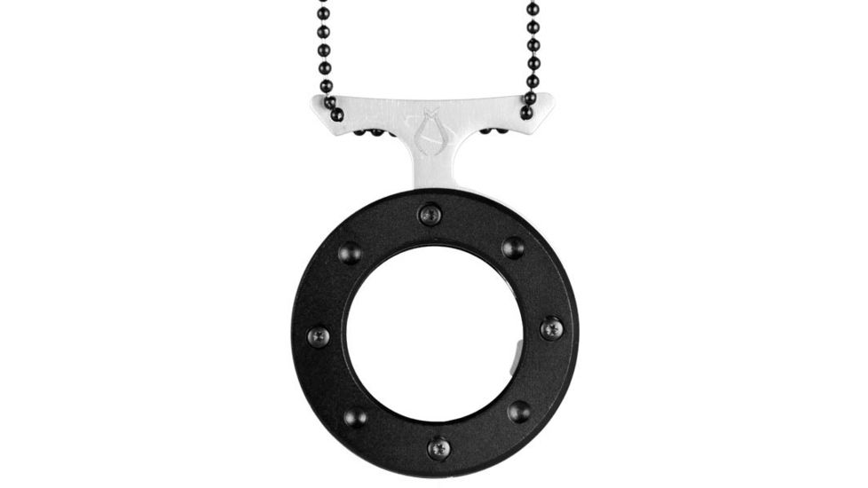 Mantis Cyclops, Black Aluminum, Plain w/ Neck Chain MNMU-6BK