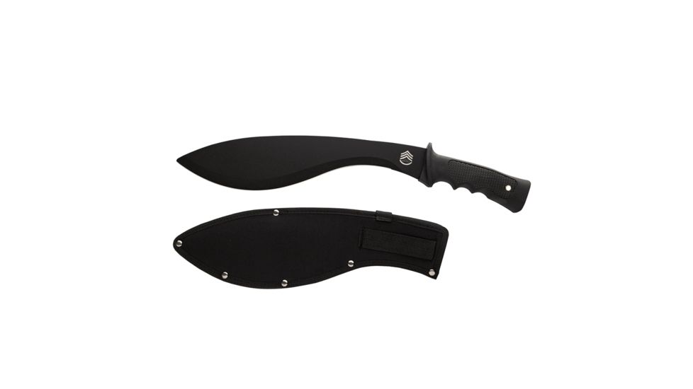 Mantis Machete, 440C Black Oxide Coated Steel 11in Blade, Nylon Sheath, FT-0303