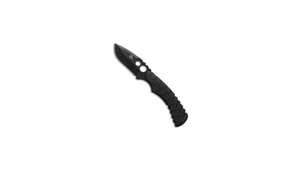Mantis Mantis Seymour Fixed Blade Knife Black 3" Black TA-2, Black, 420, adult, BHQ-25496