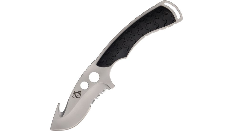 Mantis Master Fixed Blade Knife, SS Guthook Partially Edge Knife MANTA2XLS