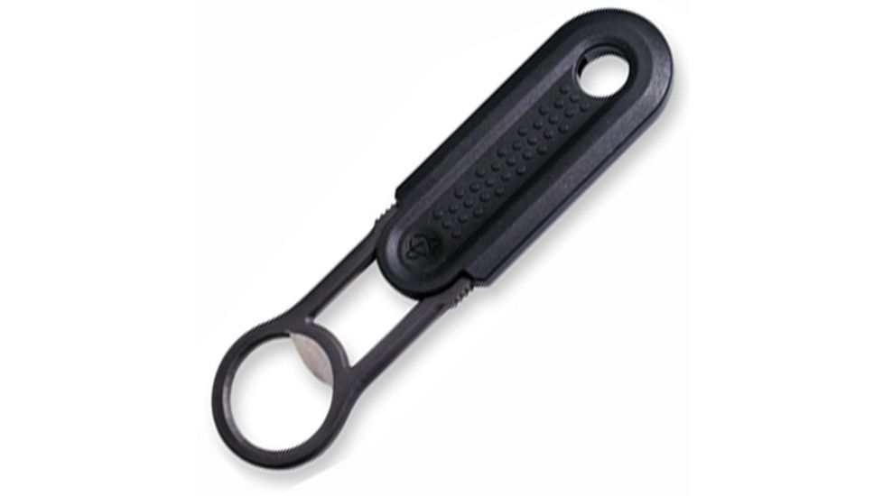 Mantis Picker 2, Black Stainless Handle, Black Blade,Plain w/Sheath MNMU-4