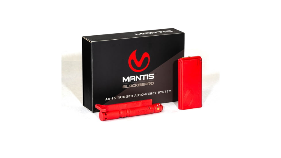 USED Mantis Blackbeard the Auto-Resetting Trigger System for AR-15, Red Laser, MT-5002, EDEMO2