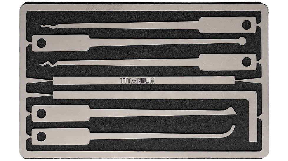Maratac Covert Lock Pick, Titanium, TI LOCK PICK CARD