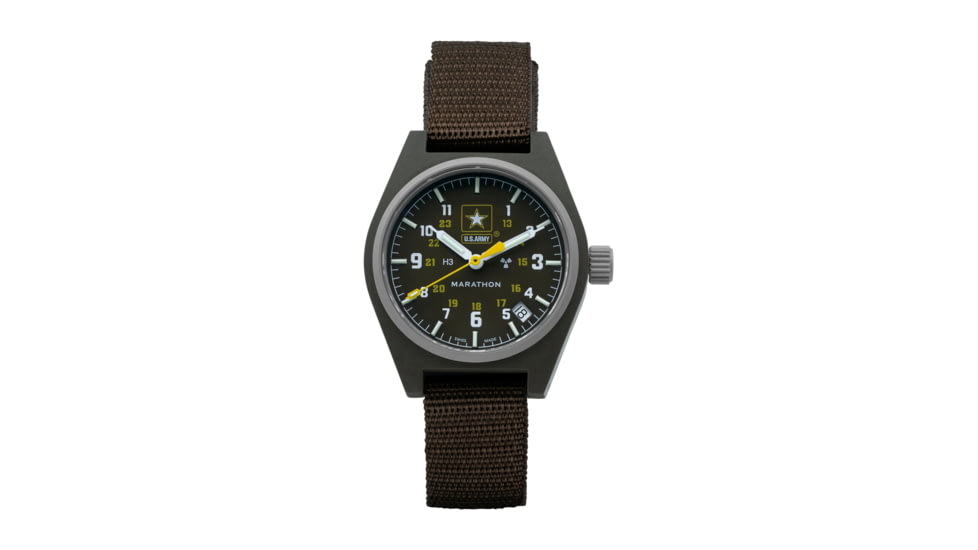 Marathon Official US Amry Quartz Field Watch, Sage Green, NSN 6645-01-694-1795, WW194015SG-1101