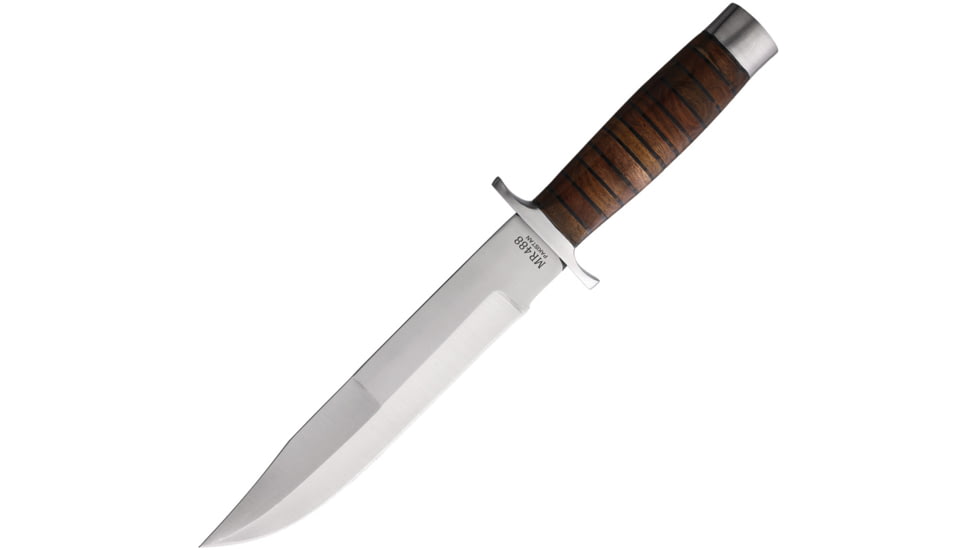 Marbles Fixed Blade Stacked Leather