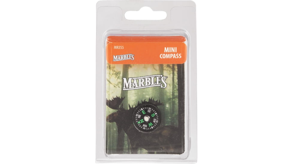 Marbles Mini Compass, 20Mm Diameter, Glow-In-The-Dark Fluorescent Markings, Magnified Face, DC204 FLOURECENT/MR355