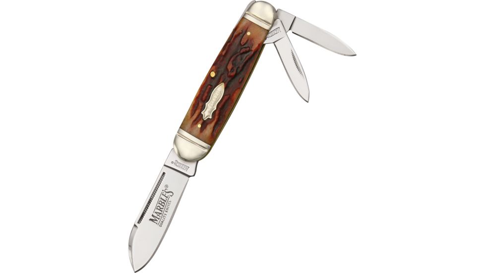Marbles Sleeveboard Whittler Knife, 3.5in. Closed MR295