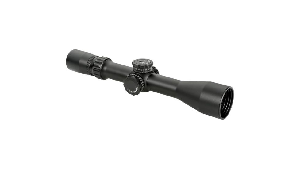 2.5-25 x 42mm Tactical Knob Rifle Scope, DI-PLEX, Black