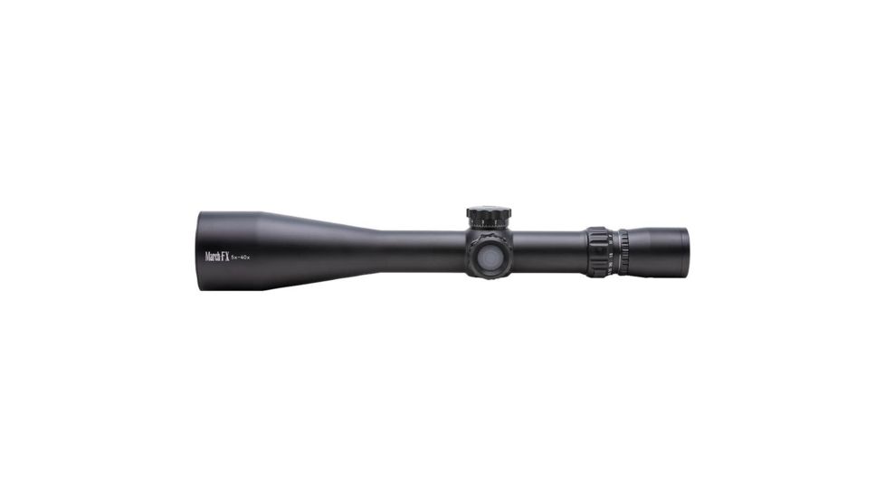 5-40X56 FFP Tactical Knob Rifle Scope, FMA-2, Black