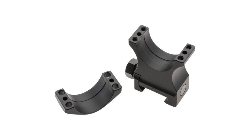 Rifle Scope Rings 30mm 1.400&quot;, Black