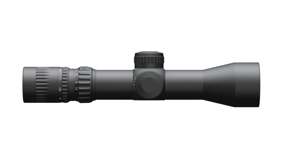 March Scopes 1.5-15x42mm Normal Turret Rifle Scopes, 30mm Tube, Dual FFP+SFP, DR-TR2B Reticle, Black, DE0525