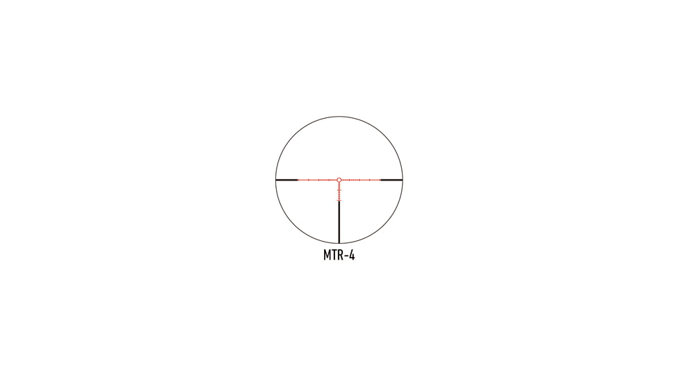 March Scopes 1.5-15x42mm Normal Turret Rifle Scopes, 30mm Tube, Second Focal Plane, MTR-4 Reticle, MOA, Black, D15V42IMTR-4 Reticle