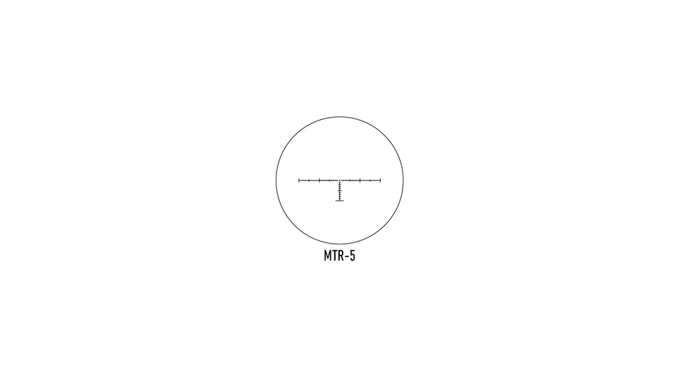 March Scopes 1.5-15x42mm Normal Turret Rifle Scopes, 30mm Tube, Second Focal Plane, MTR-5 Reticle, MOA, Black, D15V42IMTR-5 Reticle