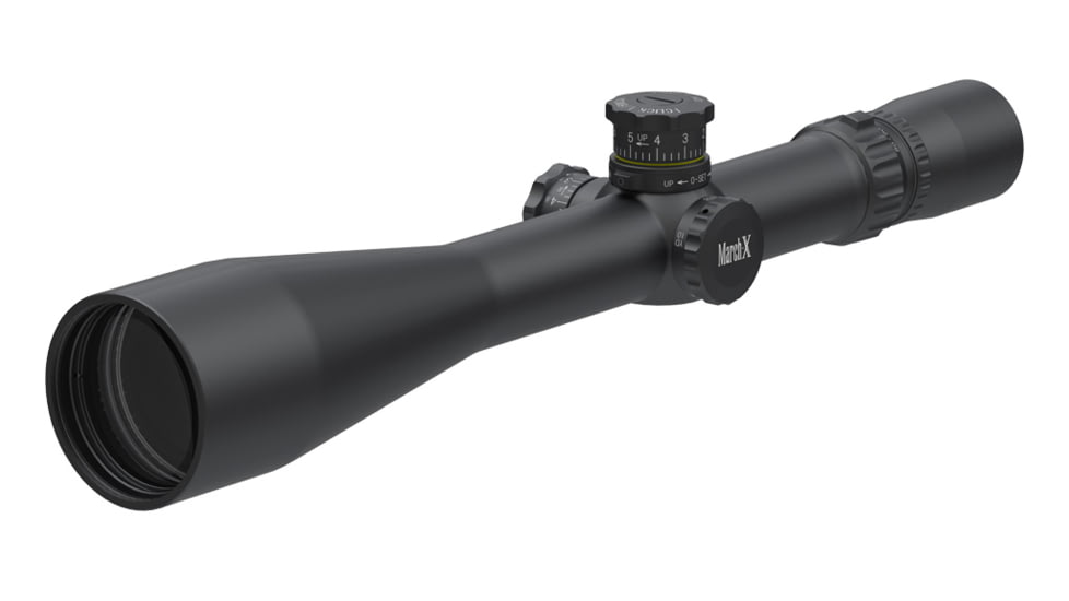 March Scopes 8-80X56mm Tactical Turret Rifle Scope, 34mm Tube, SFP, MTR-3 Reticle, Black, NSN None, D80V56TM MTR-3 Reticle