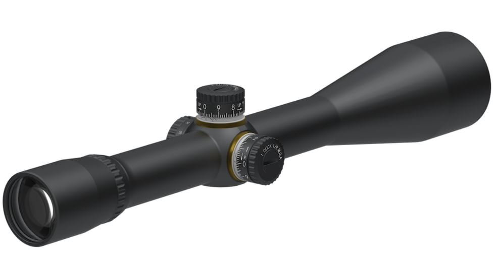 March Scopes High Master 48x52mm Normal Turret Rifle Scope, 30mm Tube, 3/32 MOA Dot Reticle, Black, NSN None, D48F52 3/32MOA Dot Reticle