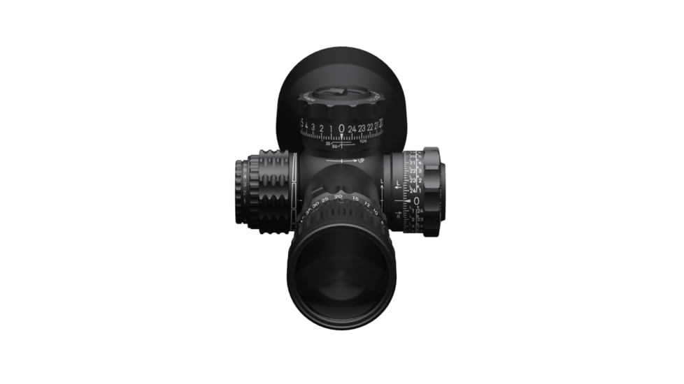 March Scopes High Master Wide March-FX Angle 5X-42X56, Lockable Tactical Turrets, FMA-TR1 Reticle, With 6-level Illumination, FFP, MOA, Black, D42HV56WFIMAX-G2FMA-TR1Ret
