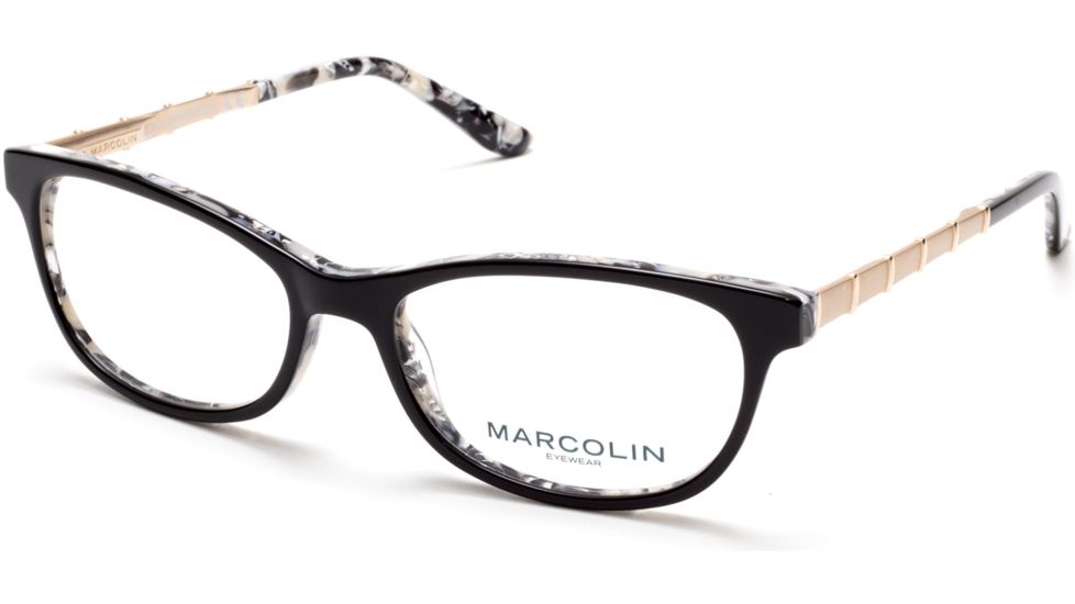 Marcolin MA5014 Eyeglass Frames - Black Frame Color