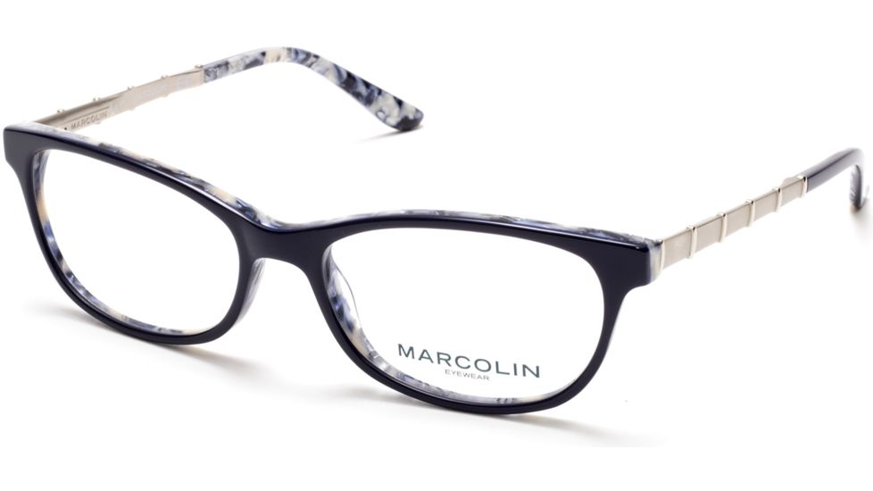 Marcolin MA5014 Eyeglass Frames - Blue Frame Color