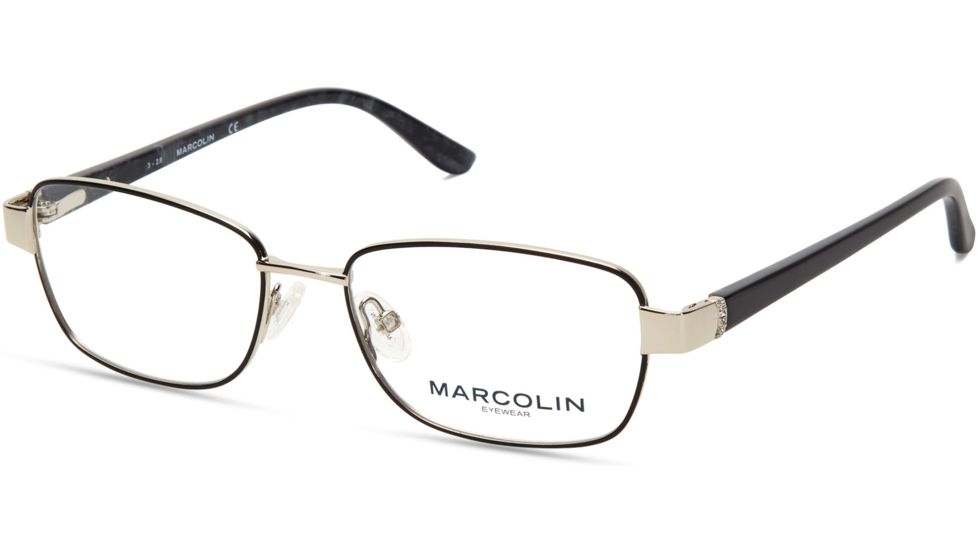 Marcolin MA5018 Eyeglass Frames - Black Frame Color