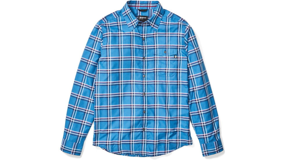 Marmot Aerofohn Long Sleeve Top - Mens, Varsity Blue, Small, 42200-3488-S