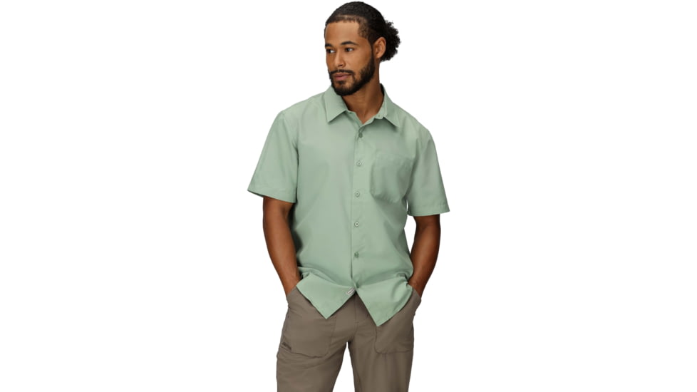 Marmot AirExchange SolarShield SS Shirt - Mens, Agate Green, M, M16114-24373M