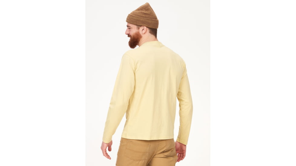 Marmot Coastal Tee Long Sleeve - Mens, Wheat, Extra Large, M14672-7035-XL