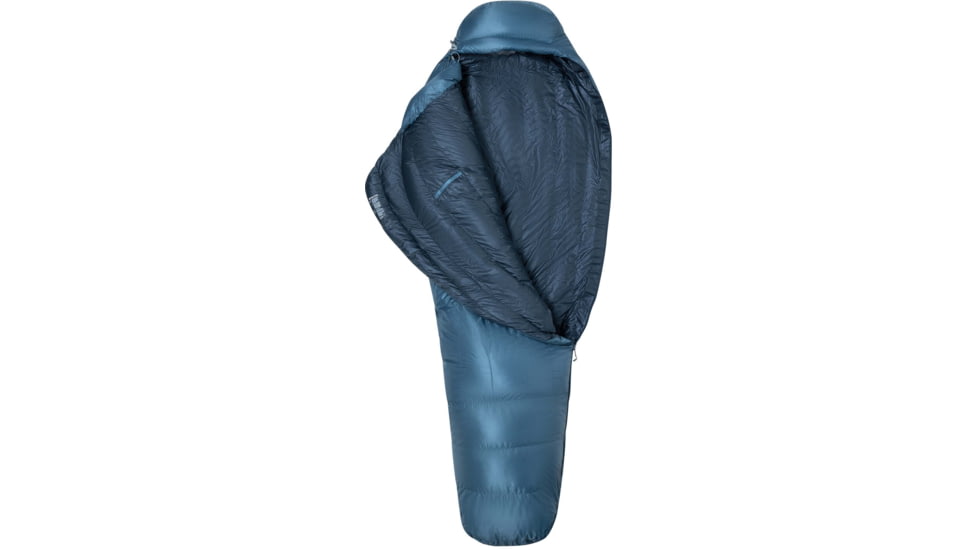 Marmot HiberNest 15 Sleeping Bag, Summer Storm/Thunderhead, LZ, 195115379117
