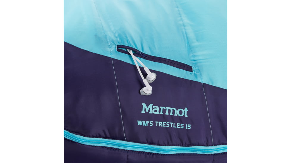 Marmot Trestles 15 Womens Sleeping Bag -Synthetic- - Ocean