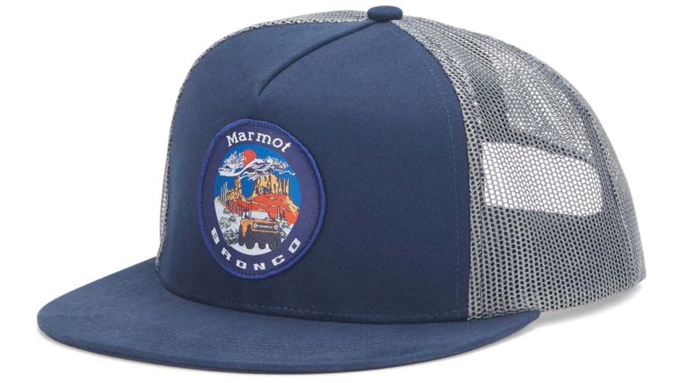 Marmot Marmot x Bronco Trucker Hat, Arctic Navy, One Size, M13552-2975-ONE