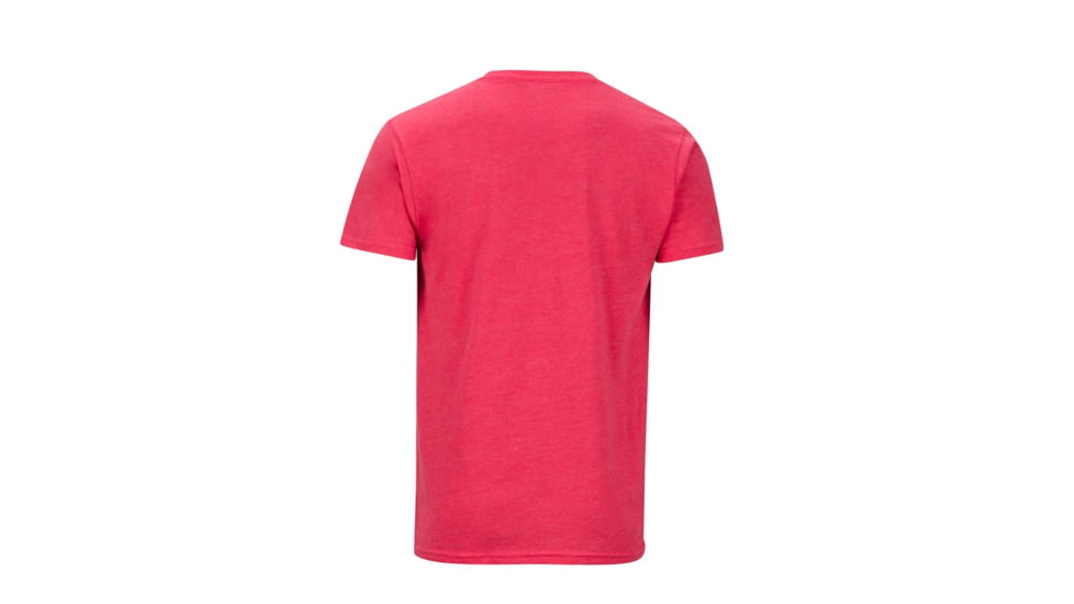 Marmot MMW Tee Short Sleeve - Mens, Red Heather, 2XL, 42890-8554-XXL