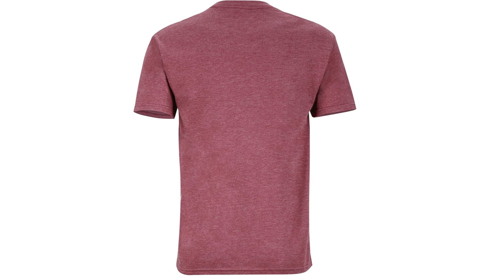 Marmot Organic T-Shirt Halation - Mens, Burgundy, Medium, 900993-6995-Burgundy-M