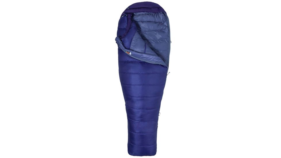 Marmot Ouray Sleeping Bag, Long, Electric Purple/Royal Grape, Long 6ft 0in, RZ, 29950-6999-RZ