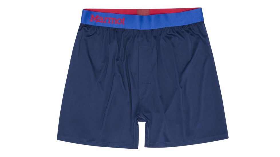 Marmot Performance Boxer Briefs - Mens, Arctic Navy, Extra Large, 10420-2975-XL