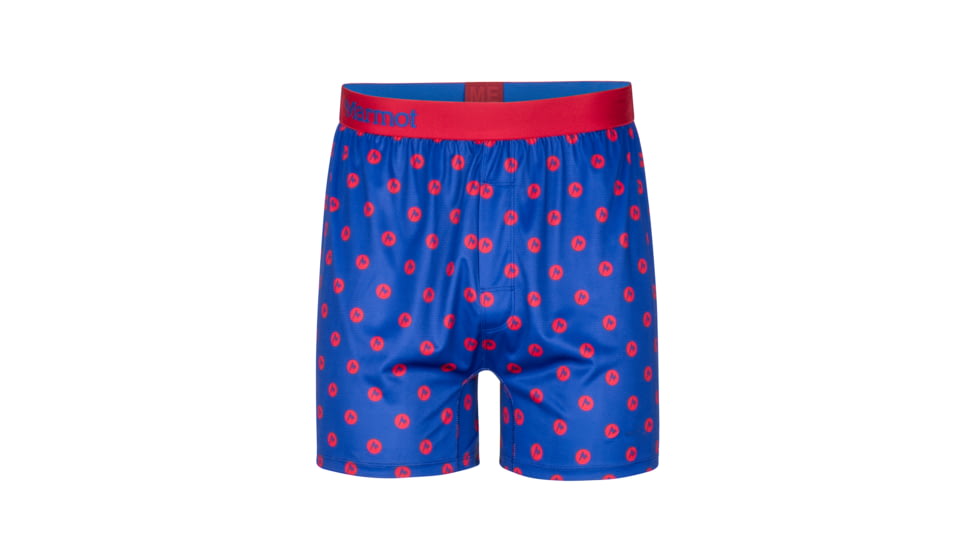 Marmot Performance Boxer Briefs - Mens, Dot, Small, 10420-8735-S