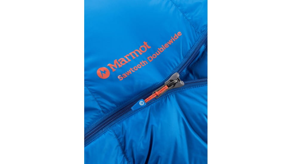 Marmot Sawtooth Doublewide, Dark Azure/Foliage, Dual Zipper, M14024-19625-DZ