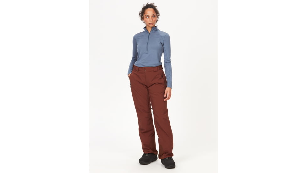 Marmot Slopestar Pant - Womens, Chocolate, Medium, M14893-22262-M