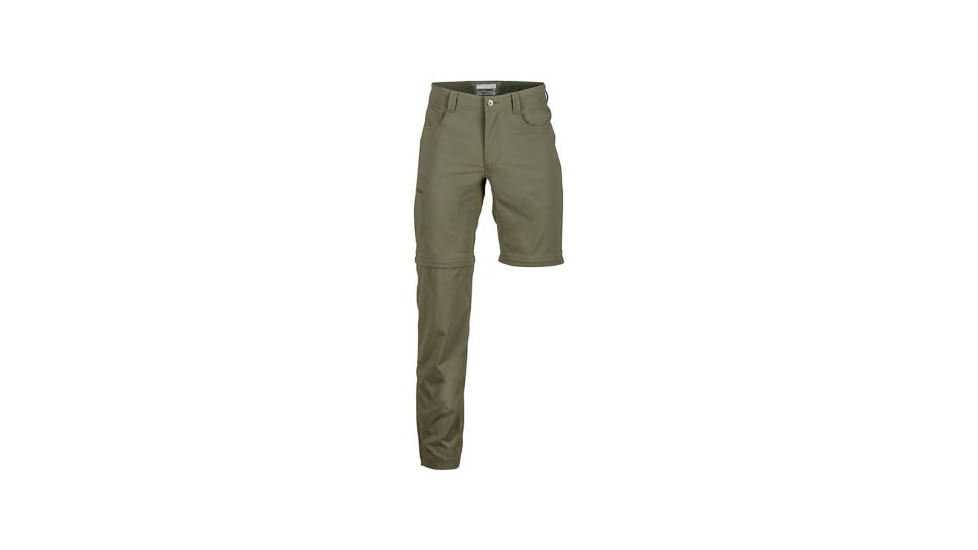 Marmot Transcend Convertible Pant - Mens-Grape Leaf-Regular Inseam-38 Waist