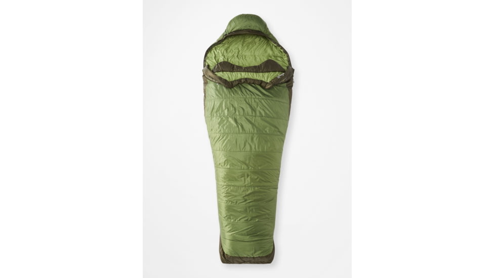 Marmot Trestles Elite Eco 30 Sleeping Bags - Mens, Vine Green/Forest Night, Left-Zip, M12309-4802-LZ