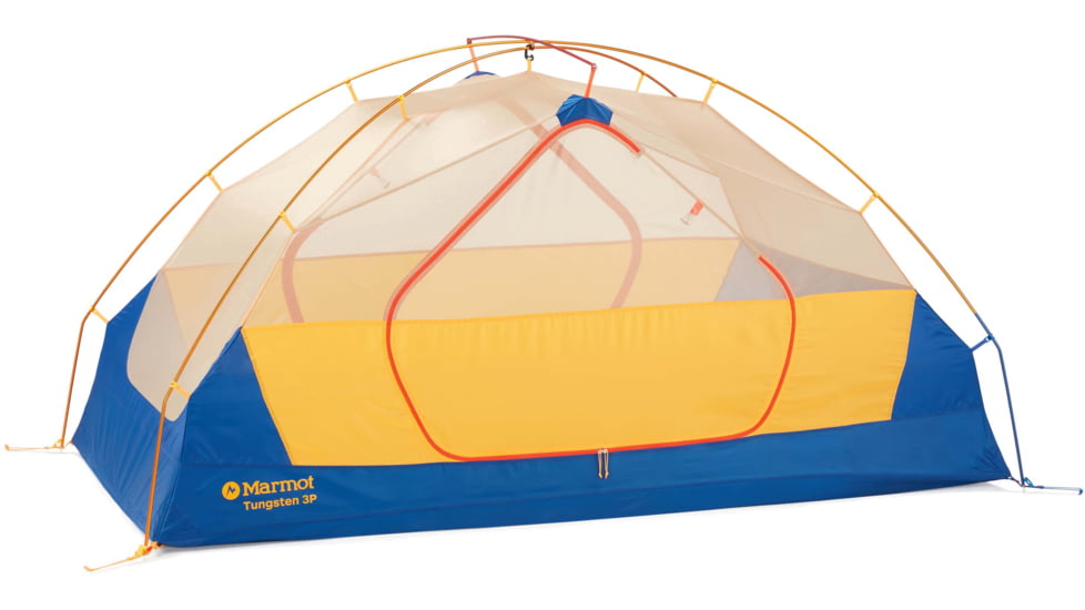 Marmot Tungsten Tent - 3 Person, Solar/Red Sun, 3-Person, 195115053314