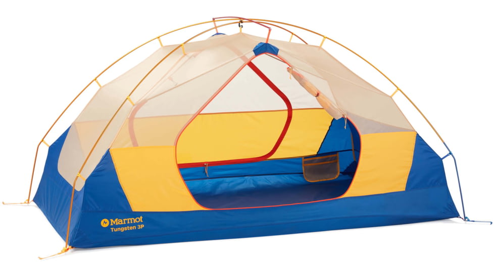 Marmot Tungsten Tent - 3 Person, Solar/Red Sun, 3-Person, 195115053314