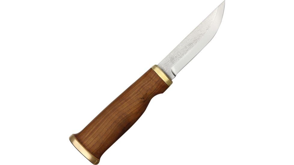 Marttiini Moose Fixed Blade Knife,3.5in,Steel Blade,Heat Treated Birch Handle MN547012W