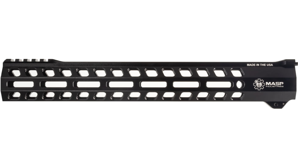 MASP Industries Bravo AR-15 Handguard, 14'', Black, MASPMIHG14BLK