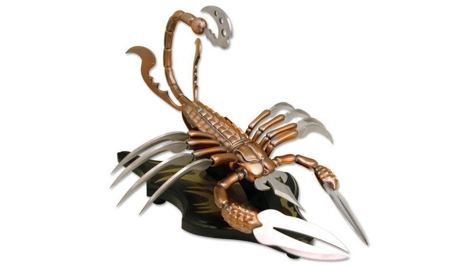 Master Cutlery Fantasy Knife Display 15" Overall MC-2050B