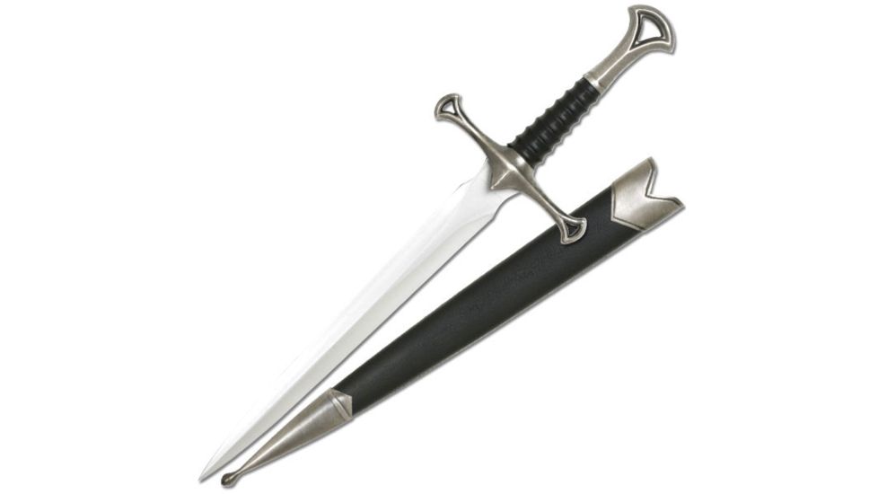 Master Cutlery Fixed Blade, 13.5in, Stainless Steel Blade, Cast Metal Furnishings On Handle HK-3484