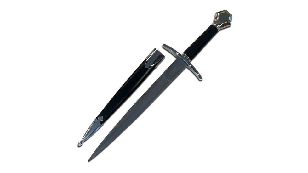 Master Cutlery Fixed Blade, 13.75in, Stainless Steel Blade, Nylon Fiber Handle HK-3482