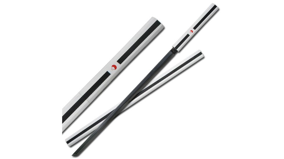 Master Cutlery Fixed Blade, 40in, Stainless Steel Blade, Uchiha Clan Ninja Symbol Handle YC-714