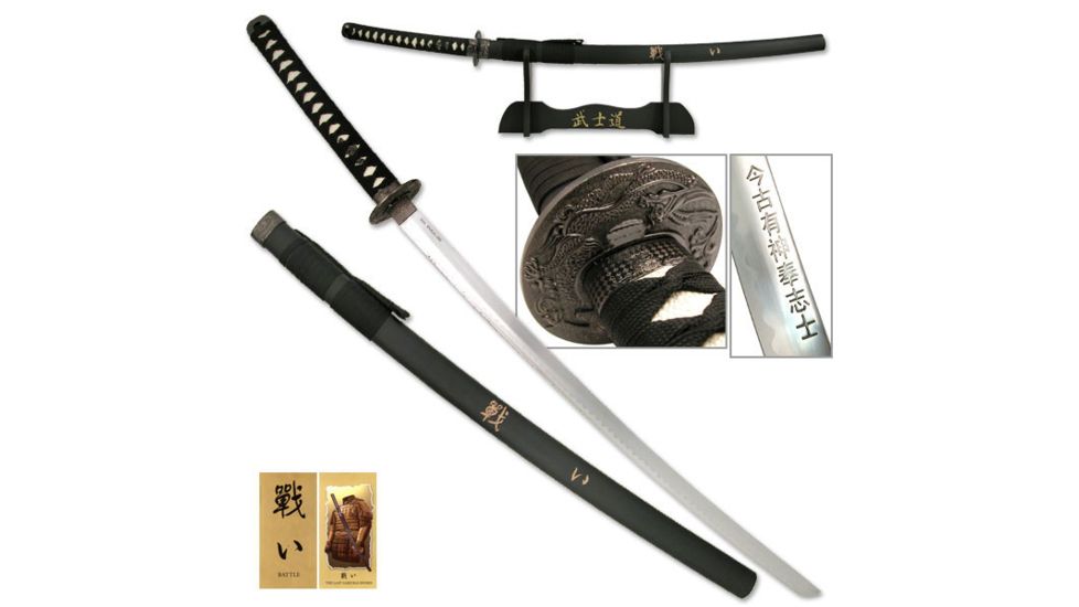 Master Cutlery Fixed Blade, 41.5in, Stainless Steel Blade, Handle SW-318