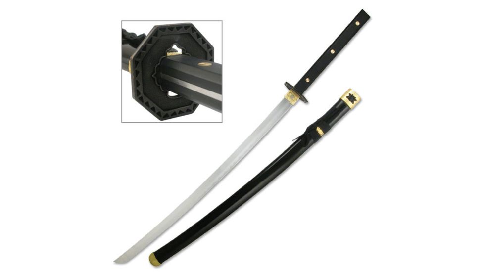 Master Cutlery Fixed Blade, 41in, Stainless Steel Blade, Handle SW-339