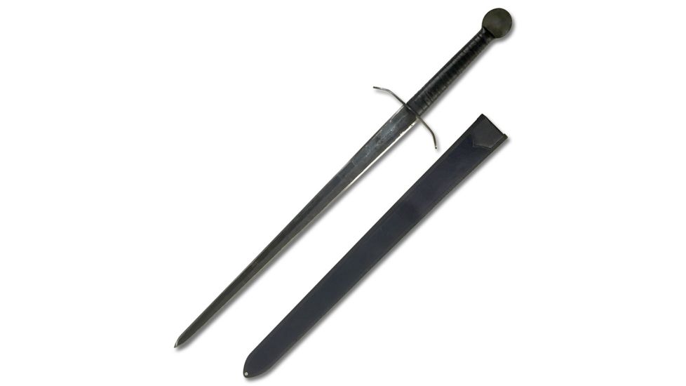 Master Cutlery Fixed Blade, in, High Carbon Steel Blade, Wood Handle SW-1287